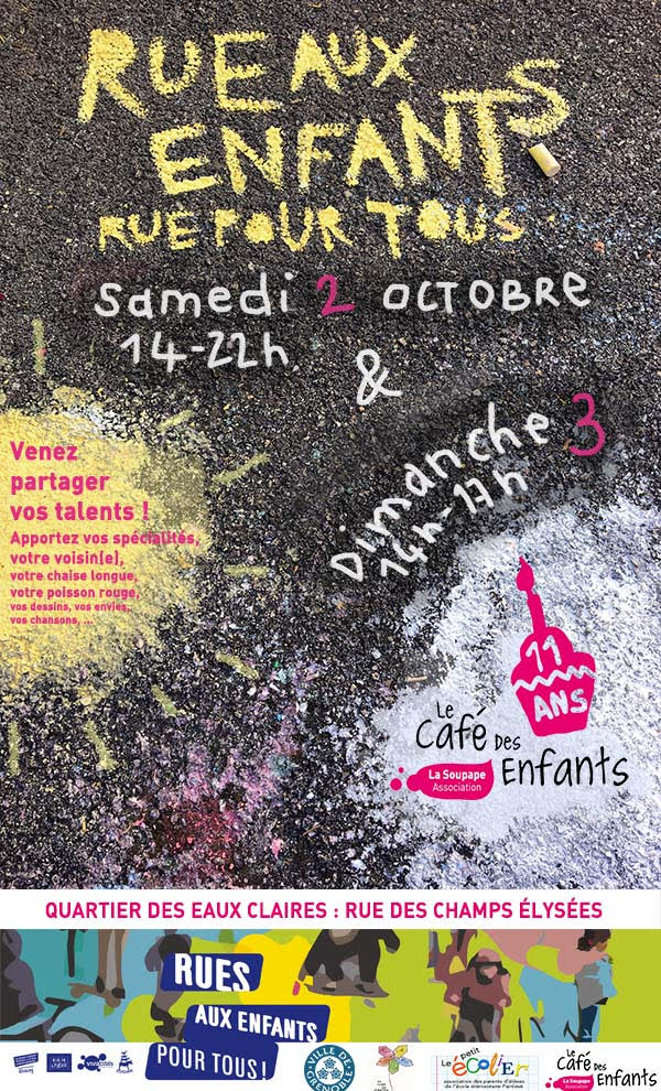Ateliers Micro trottoirs à Grenoble - Rue aux enfants, rue pour tous #2
