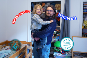 Séance photo Gap les supers pouvoirs des papas